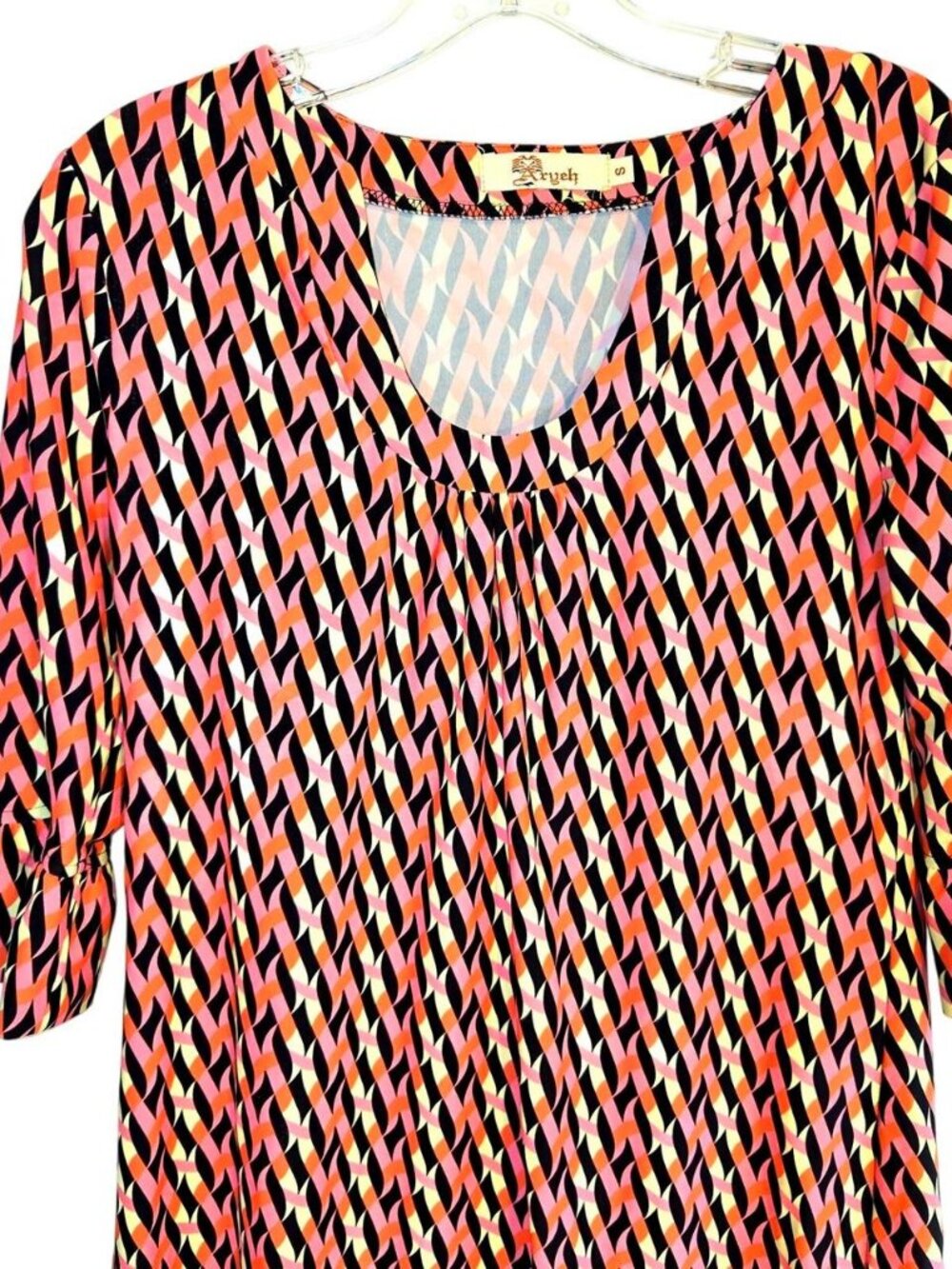 Women_s Orange Short Sleeve